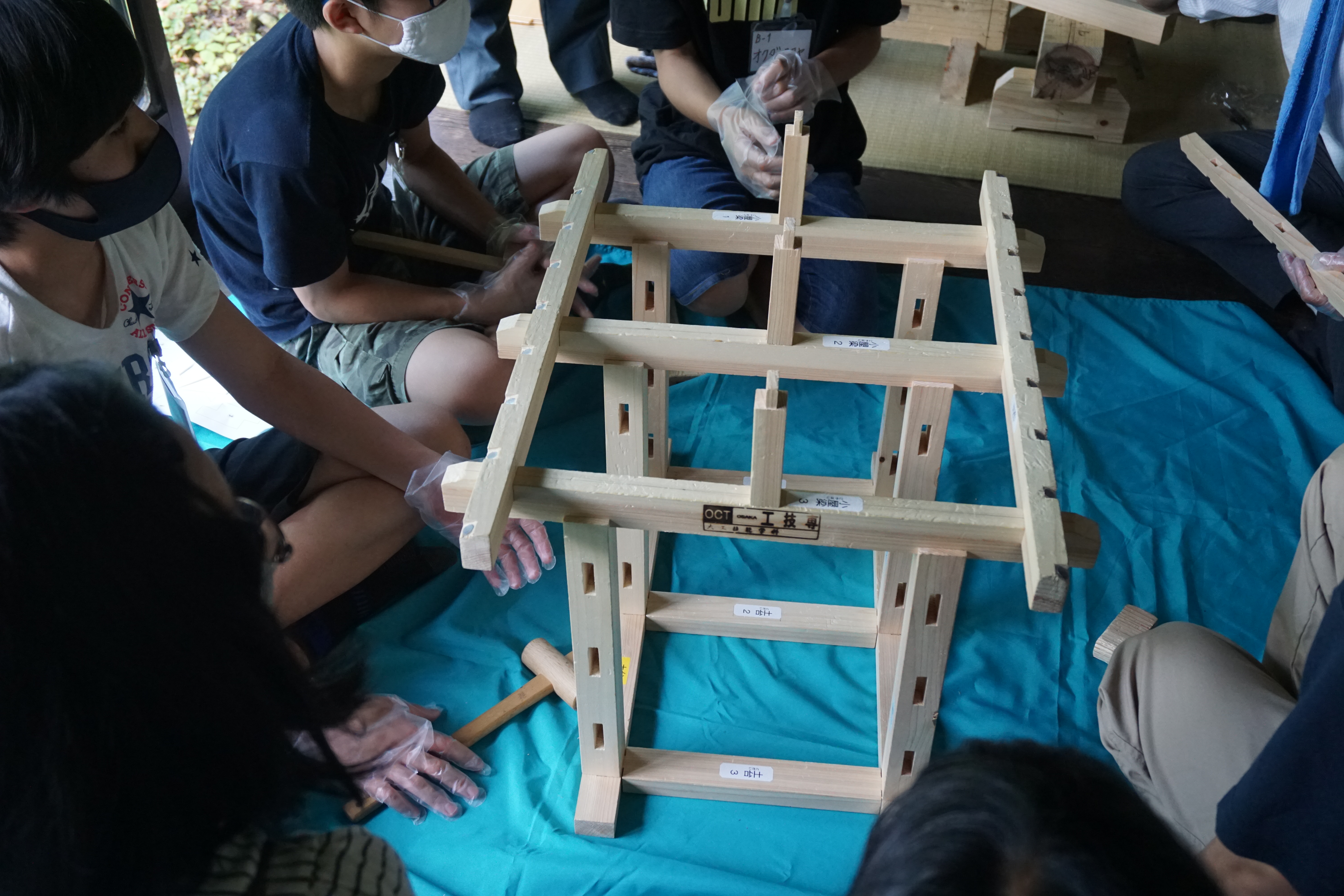 過去の体験学習の様子