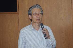 元熊本大学男女共同参画担当理事で同学名誉教授の森光昭氏