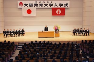 入学式の様子