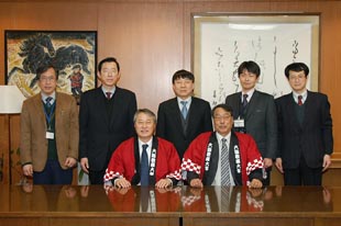 Seoul National University of Education President Pays Friendship Visit to President Nagao