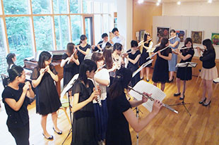 交流演奏会の様子1