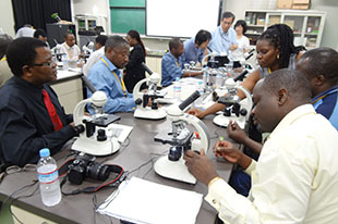 JICA Trainee Acceptance Program – Course held as area specific training for FY2013 "Improving Science Classes in English-Speaking Sub-Saharan Africa"