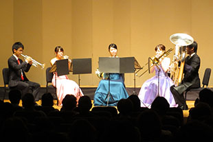 アンサンブル演奏の様子