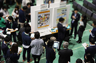 コンテスト会場の様子（主催事務局提供，掲載許諾済）