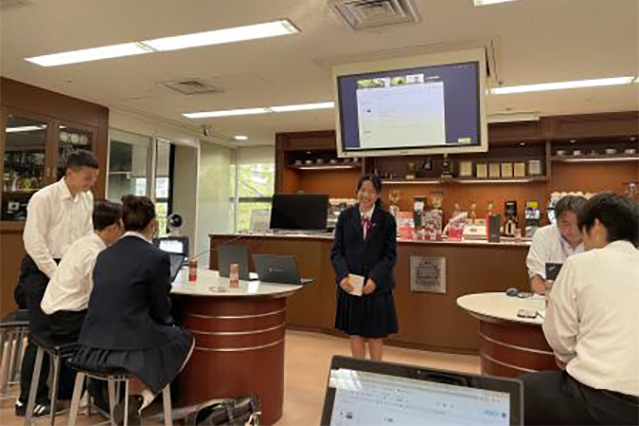 プレゼンの様子