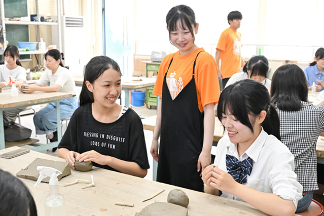 美術・書道教育コース（美術）の模擬授業