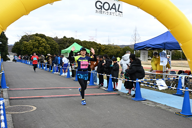 ゴールする様子