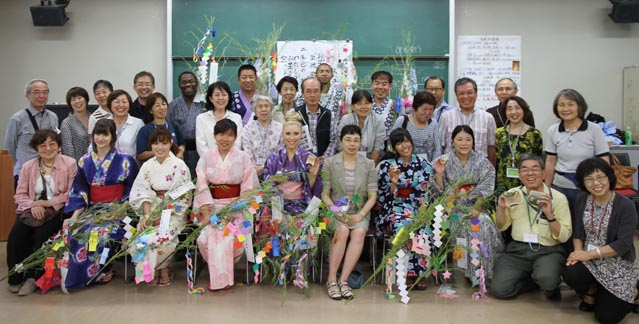 Tanabata Matsuri (Star Festival) Held for International Students